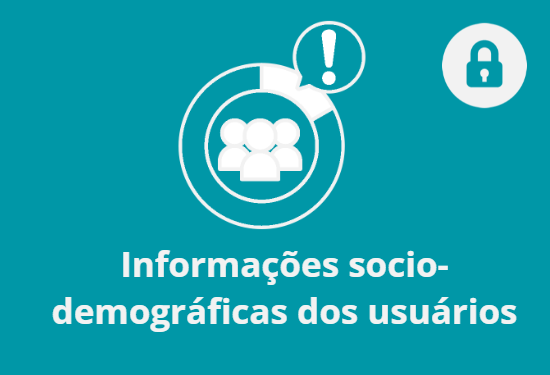 Informações socio-demográficas dos usuários