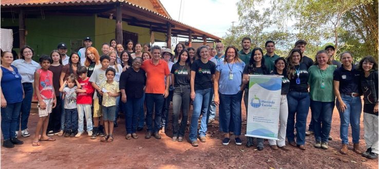 Universidade se aproxima das comunidades em café da manhã no Assentamento Estrela com ações do Mercado Escola e do Observatório do Cooperativismo da UFMS
